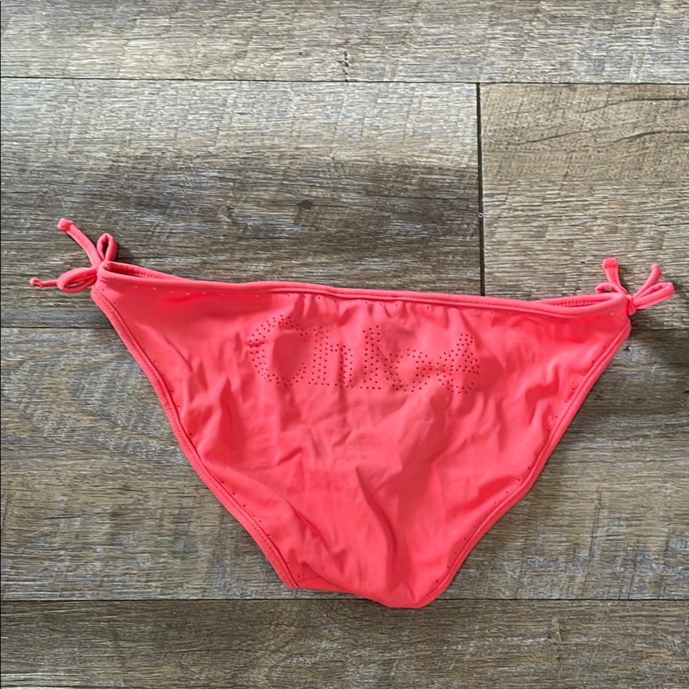 Chloe Coral Bikini Bottoms Y2K